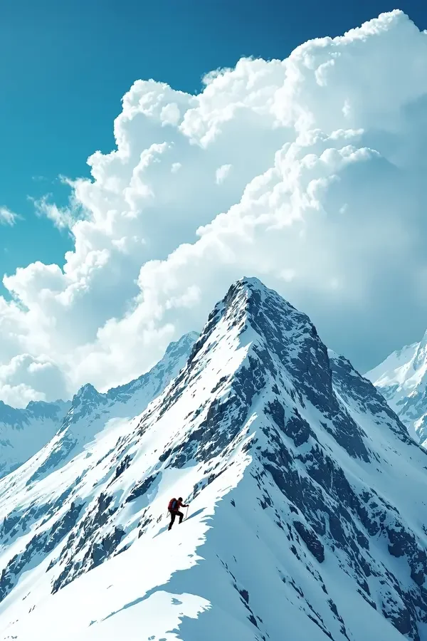 雪山之巅 海报